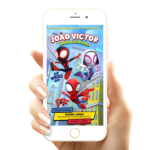 Convite Digital Homem Aranha Baby TESTANDO - Imagem 2